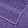 Shower Towels 2 pcs Purple 70x140 cm - 100% Cotton & Soft