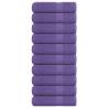  Shower Towels 10 pcs Purple 70x140 cm 360 gsm 100% Cotton Colour purple Size 70 x 140 cm Quantity in Package 10 