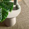 Rug ZIZUR Beige 200x200 cm - Jute Look for Indoor & Outdoor