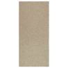 Rug ZIZUR Beige 100x200 cm - Jute Look for Indoor & Outdoor