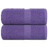  Guest Towels 2 pcs Purple 30x50 cm 360 gsm 100% Cotton Colour purple Size 30 x 50 cm Quantity in Package 2 