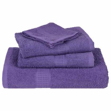 Purple Guest Towels 2 pcs - 100% Cotton 30x50 cm | HipoMarket