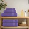 Guest Towels 10 pcs Purple 30x50 cm 360 gsm | Hipo Market