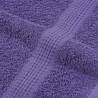 Shower Towels 4 pcs Purple 70x140 cm - 100% Cotton