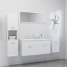  Bathroom Furniture Set White Engineered Wood Colour white Size 100 x 38.5 x 46 cm Number of 1 