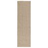 Rug ZIZUR Beige 80x250 cm - Indoor & Outdoor Jute Look