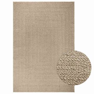 ZIZUR Beige Rug 200x290 cm - Stylish Indoor & Outdoor Option