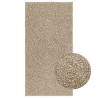 Rug ZIZUR Beige 60x110 cm - Durable Jute Look for Indoors & Outdoors