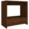 Brown Oak Side Table - Stylish & Practical for Living Room