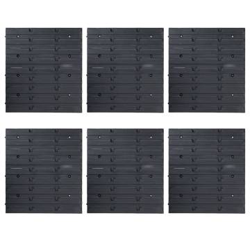 96 Piece Storage Bin Kit with Wall Panels - Organize Your Space