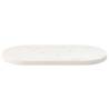 Oval Solid Wood Pine Table Top - 70x35x2.5 cm | Hipomarket