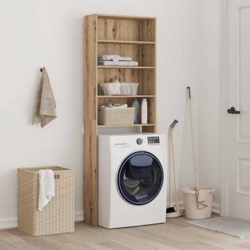 Washing Machine Cabinet Artisan Oak - Stylish Storage Solution