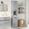 Concrete Grey Bathroom Cabinet - Stylish Storage Solution