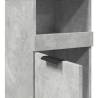 Concrete Grey Bathroom Cabinet - Stylish Storage Solution