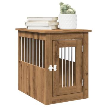 Dog Crate Furniture Artisan Oak - Stylish & Functional | Hipomarket