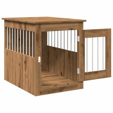 Dog Crate Furniture Artisan Oak - Stylish & Sturdy Design