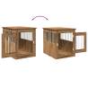 Dog Crate Furniture Artisan Oak - Stylish & Sturdy Design