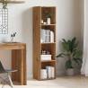 Book Cabinet Artisan Oak - Elegant 4-Tier Storage Solution