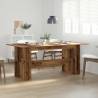 Old Wood Dining Table - 180x90 cm Engineered Wood | Hipo Market