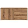 Stylish Artisan Oak TV Cabinet - 80x34x35.5 cm