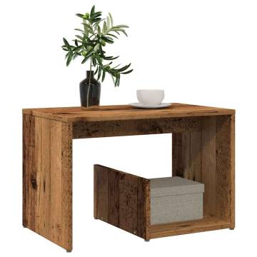 Side Table Old Wood - Stylish & Functional | HipoMarket