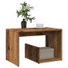  Side Table Old Wood 59x36x38 cm Engineered Wood Colour old wood Quantity in Package 1 