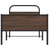 Classic Brown Oak Bed Frame 90x200 cm | Hipo Market