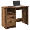  Desk Old Wood 102x50x75 cm Engineered Wood Colour old wood 