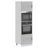  Oven Cabinets 2 pcs Lucca Concrete Grey Engineered Wood Colour concrete grey Quantity in Package 2 Model oven cabinet 60 cm Number of 1 