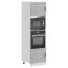  Oven Cabinets 2 pcs Lucca Grey Sonoma Engineered Wood Colour grey sonoma Quantity in Package 2 Model oven cabinet 60 cm Number of 1 