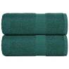  Guest Towels 2 pcs Green 30x50 cm 360 gsm 100% Cotton Colour green Size 30 x 50 cm Quantity in Package 2 