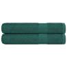  Towels 2 pcs Green 100x200 cm 360 gsm 100% Cotton Colour green Size 100 x 200 cm Quantity in Package 2 