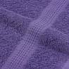 Soft Purple Hand Towels - 4 Pcs, 100% Cotton | HipoMarket