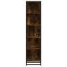 Book Cabinet Smoked Oak 40x35x170.5 cm | Modern Storage Solution