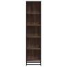 Book Cabinet Brown Oak - Stylish Storage | HipoMarket