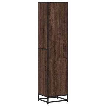 Book Cabinet Brown Oak - Stylish Storage | HipoMarket