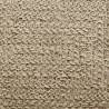 Rug ZIZUR Beige 120x120 cm - Jute Look Indoor & Outdoor