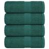  Guest Towels 4 pcs Green 30x50 cm 360 gsm 100% Cotton Colour green Size 30 x 50 cm Quantity in Package 4 