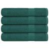  Towels 4 pcs Green 100x200 cm 360 gsm 100% Cotton Colour green Size 100 x 200 cm Quantity in Package 4 