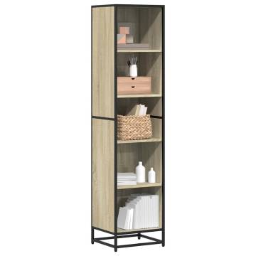 Book Cabinet Sonoma Oak - Stylish & Durable Storage Solution