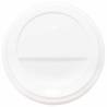 Paper Coffee Cup Lids Ø80 mm - 1000 pcs White Plastic