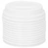 Paper Coffee Cup Lids Ø80 mm - 1000 pcs White Plastic