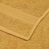 Soap Towels 4 pcs Gold 30x30 cm 100% Cotton - Hipomarket UK