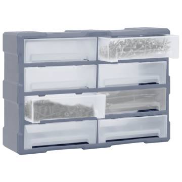 Multi-drawer Organiser with 8 Big Drawers - Compact Storage