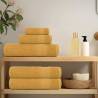 Hand Towels 10 pcs Gold 50x100 cm - 100% Cotton & Soft | HipoMarket