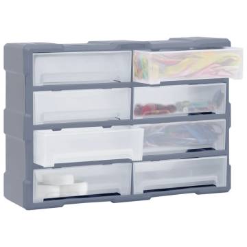 Multi-drawer Organiser with 8 Big Drawers - Compact Storage