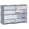 Multi-drawer Organiser with 8 Big Drawers - Compact Storage