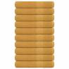  Towels 10 pcs Gold 100x200 cm 360 gsm 100% Cotton Colour gold Size 100 x 200 cm Quantity in Package 10 