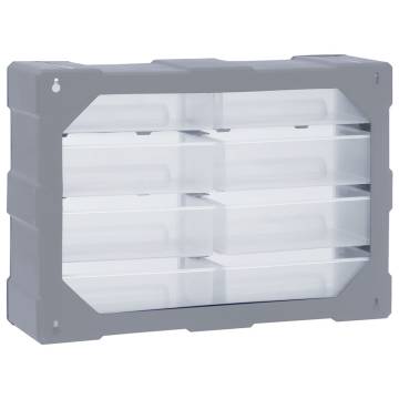 Multi-drawer Organiser with 8 Big Drawers - Compact Storage