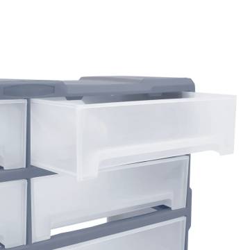 Multi-drawer Organiser with 8 Big Drawers - Compact Storage